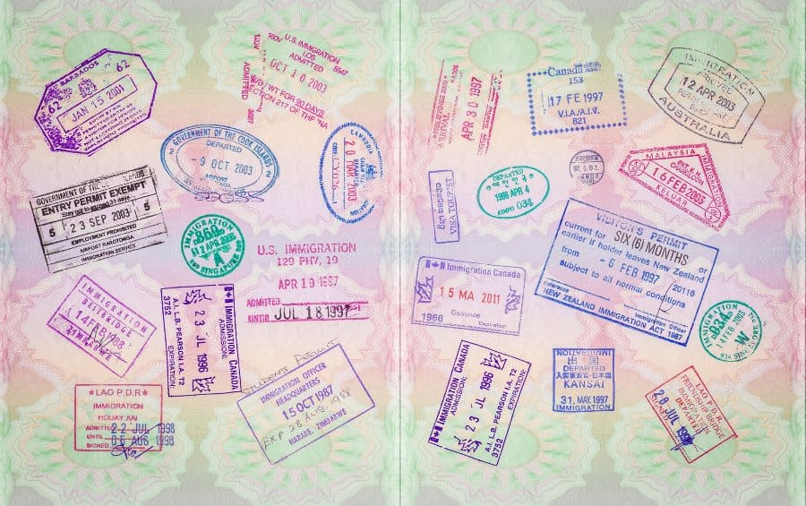 Паспорт с визами