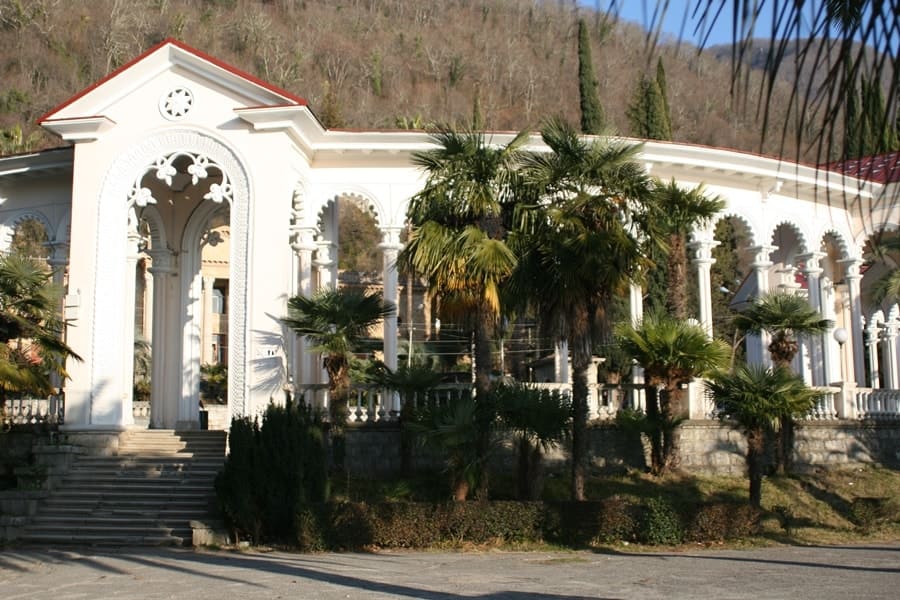 Колоннада Гагры Абхазия