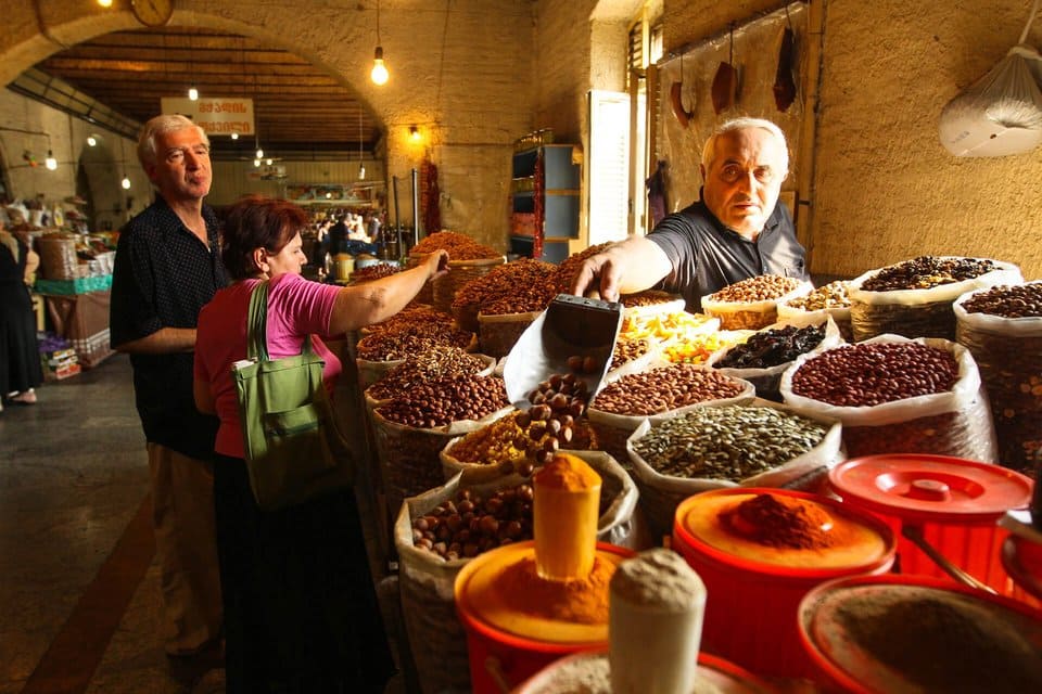 Рынок в Тбилиси