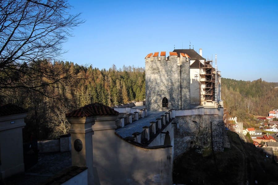 Замок Чески-Штернберк Чехия