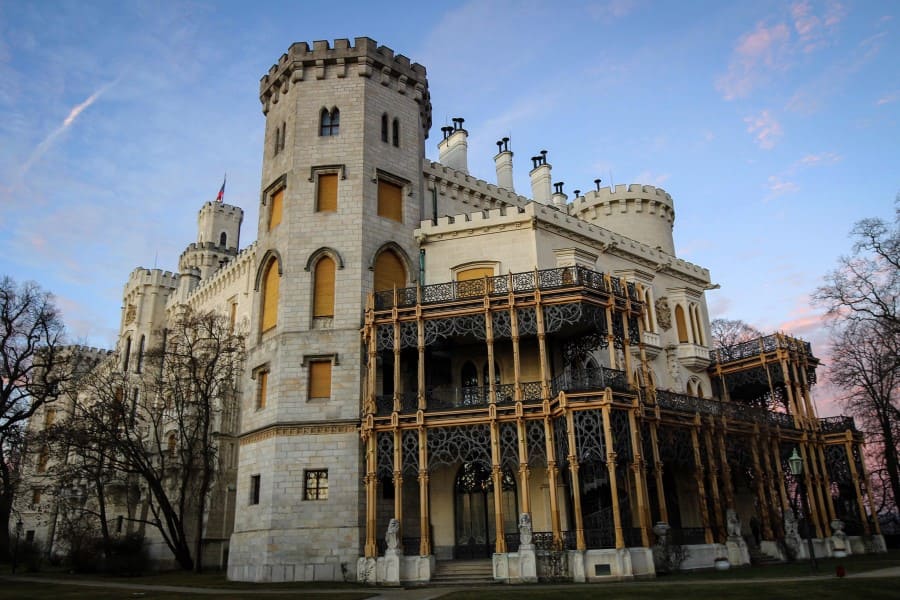 Замок Глубока-над-Влтавой Чехия