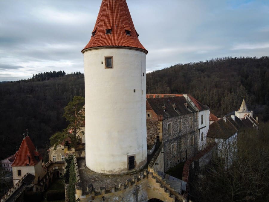 Замок Кршивоклат Чехия